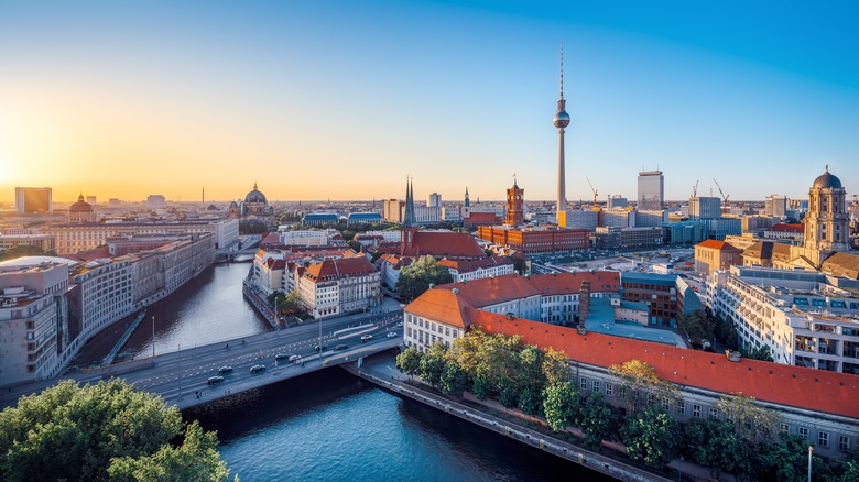 Panoramic view of Berlin