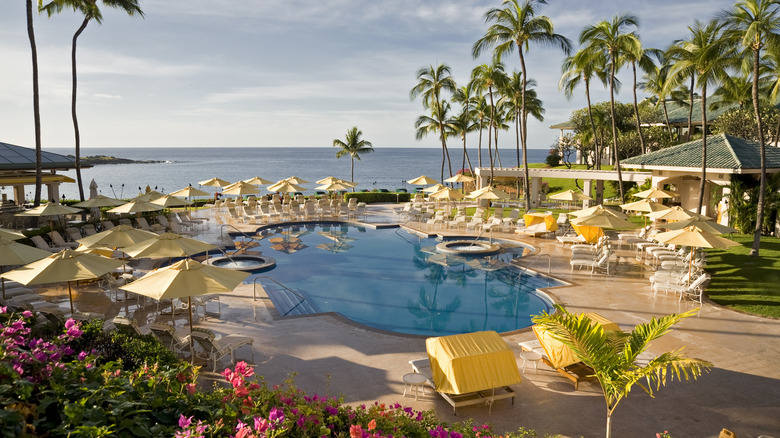 Luxury resort in Hawaii