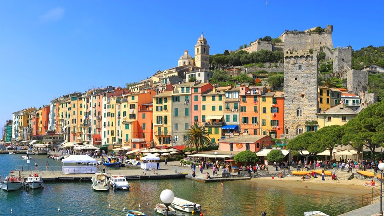 Colorful Italian fishing village