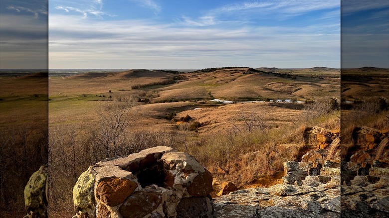 Smoky Hill River Valley from Coronado Heights