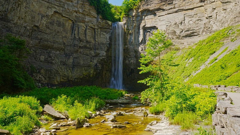 waterfall in Taughannock Falls State Park