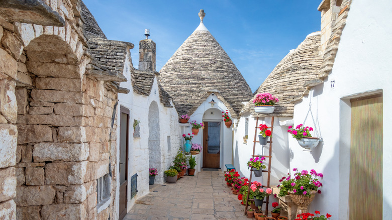 traditional Alberobello buildings