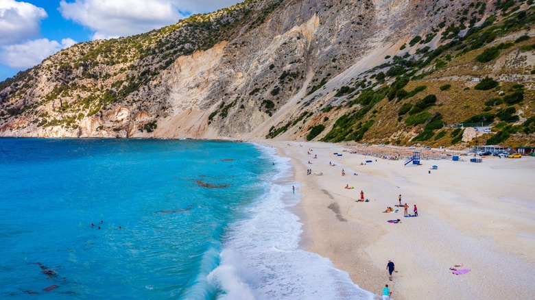 beach in Kefalonia