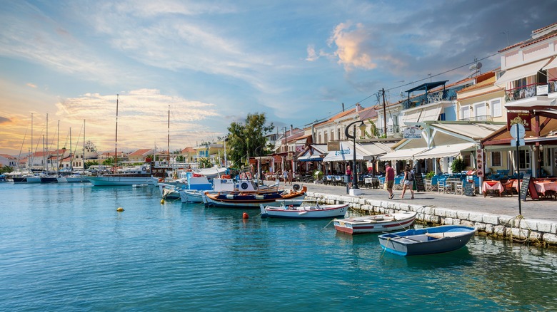 harbor in Samos