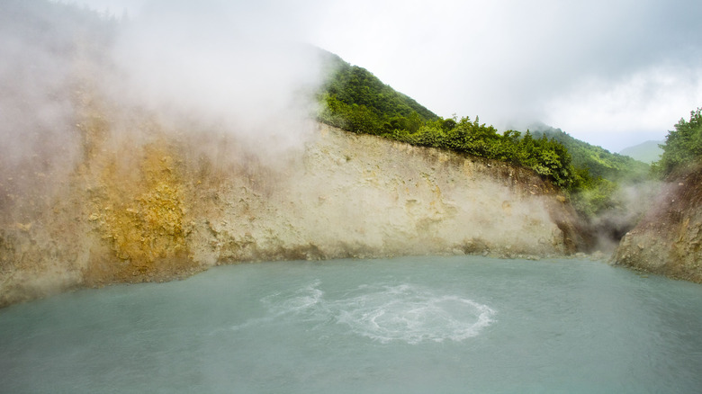 The Boiling Lake in Dominica