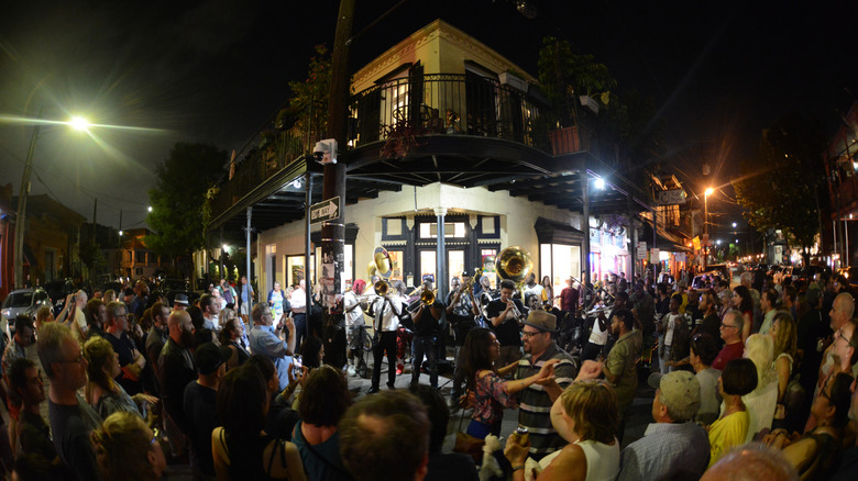 Frenchmen Street in New Orleans