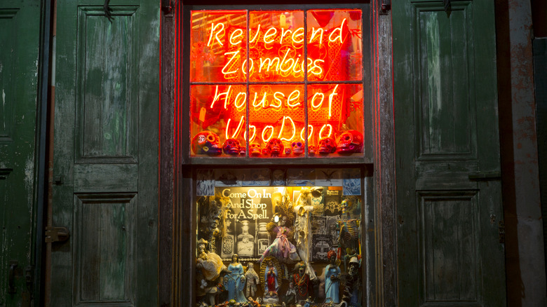 Voodoo shop in New Orleans