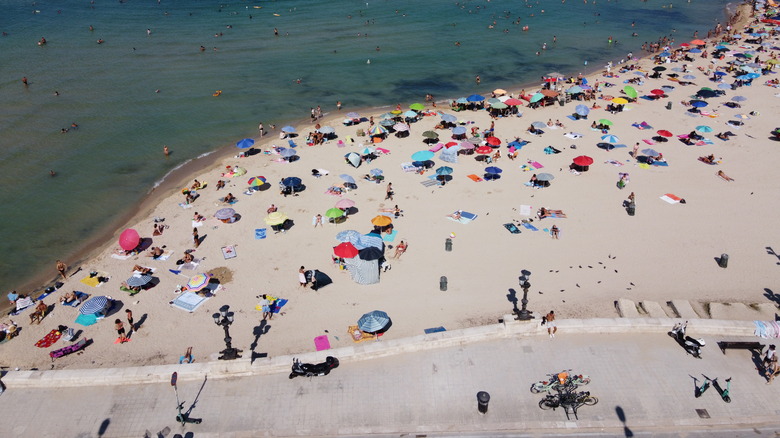 Pane e Pomodoro beach, Bari, Italy