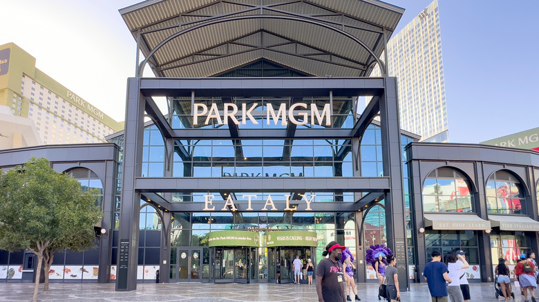 Exterior of Eataly at the Park MGM Hotel in Las Vegas