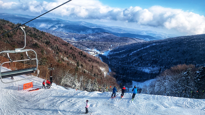 Mountain views at Killington Ski Resort