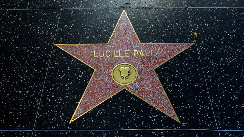 Lucille Ball's star on the Hollywood Walk of Fame