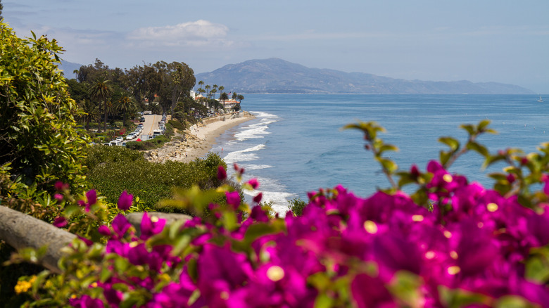 Butterfly Beach in Montecito California