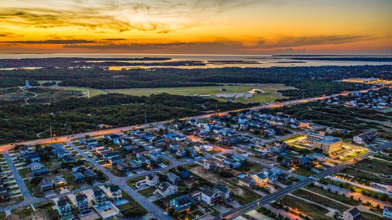 Kitty Hawk aerial landscape