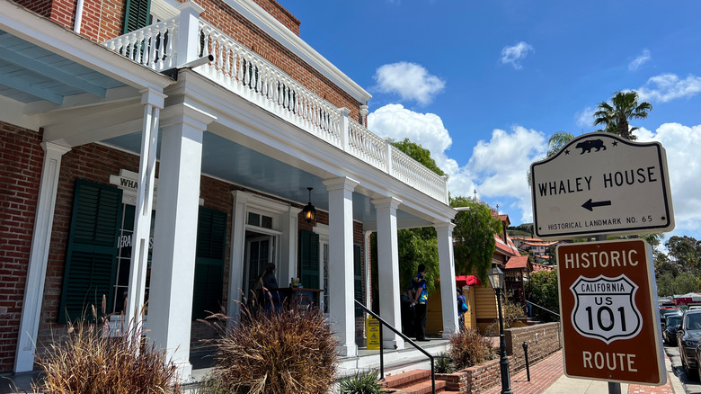 Exterior of the Whaley House