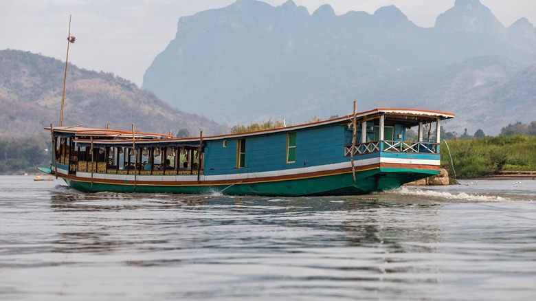 Mekong riverboat cruise