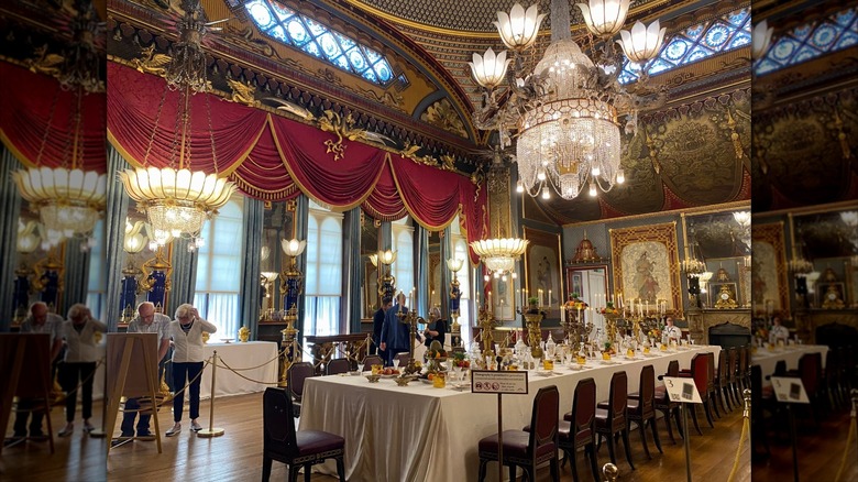 The Banqueting Room at the Royal Pavilion in Brighton