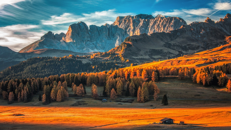 Sunrise in Alpe di Siusi