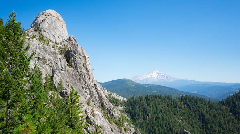 Mt. Shasta from Castle Crags State Park