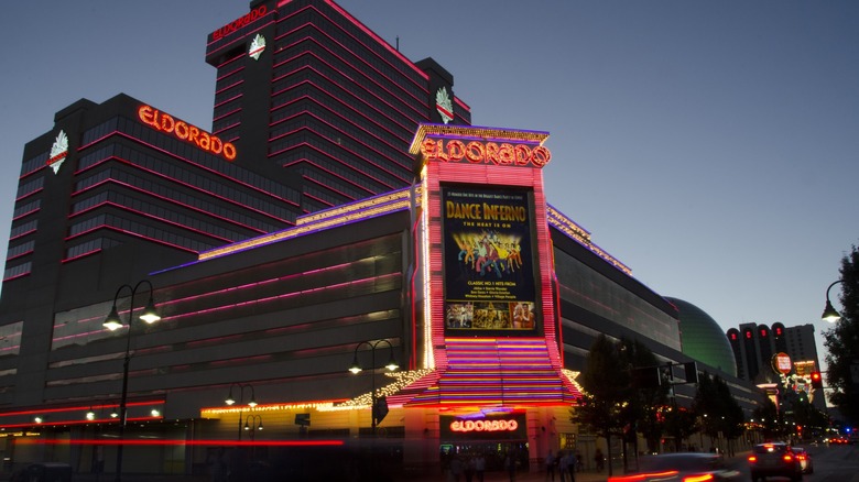 Exterior of Eldorado Resort Casino in Reno, NV