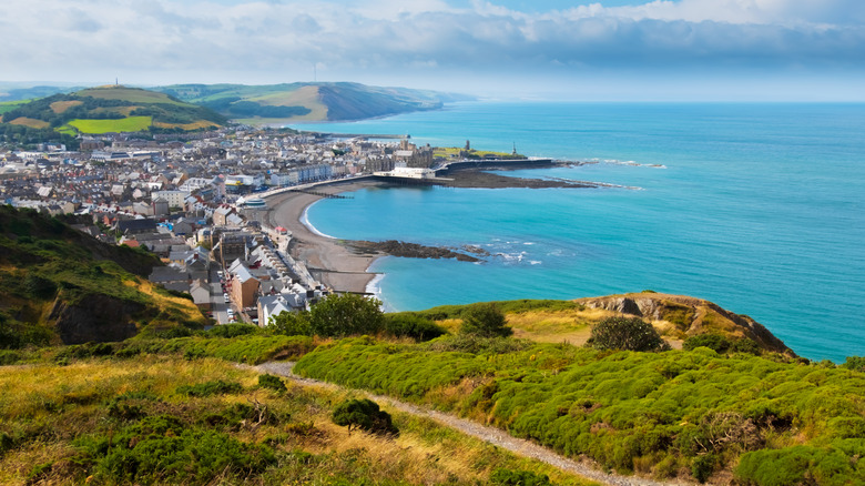 View of Wales Coast Path