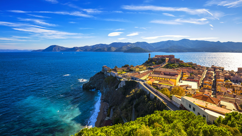 Views over Elba Island