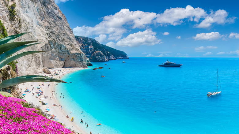 Beach on Lefkada Island