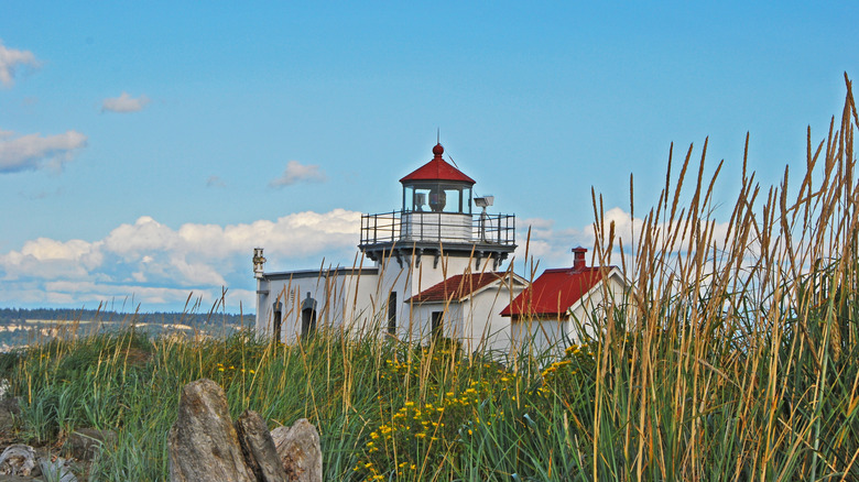 Point No Point lighthouse in Hansville, Washington