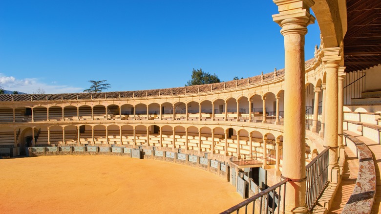 Spanish bullring in Ronda