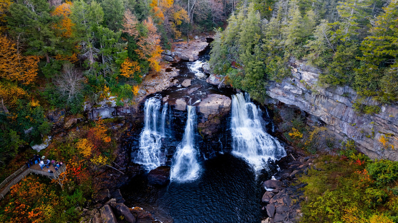 Davis West Virginia Blackwater Falls landscape