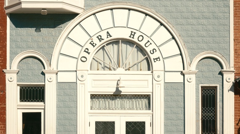 Shepherdstown, West Virginia Opera House facade