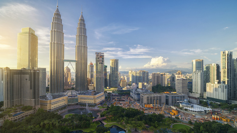 Kuala Lumpur, Malaysia city skyline