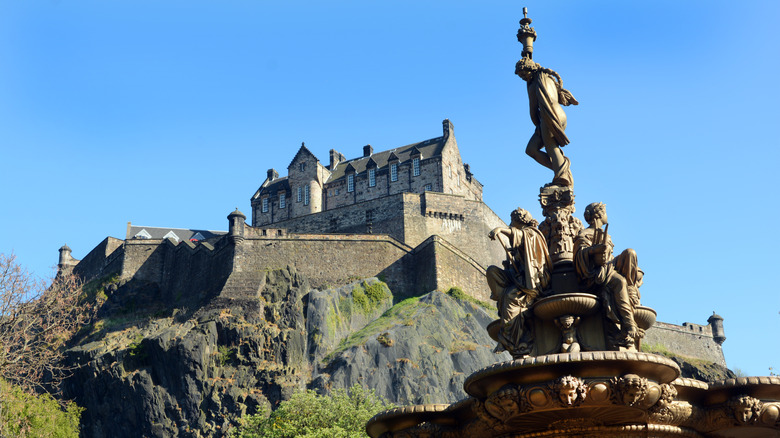 Edinburgh Castle in Edinburgh, Scotland