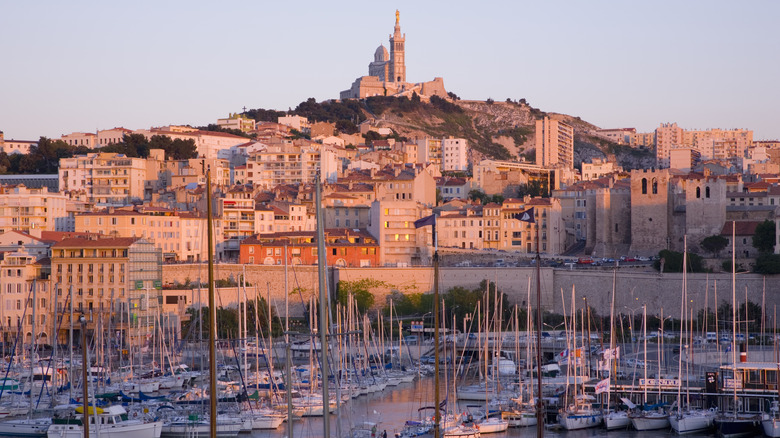 A view of Marseille, France