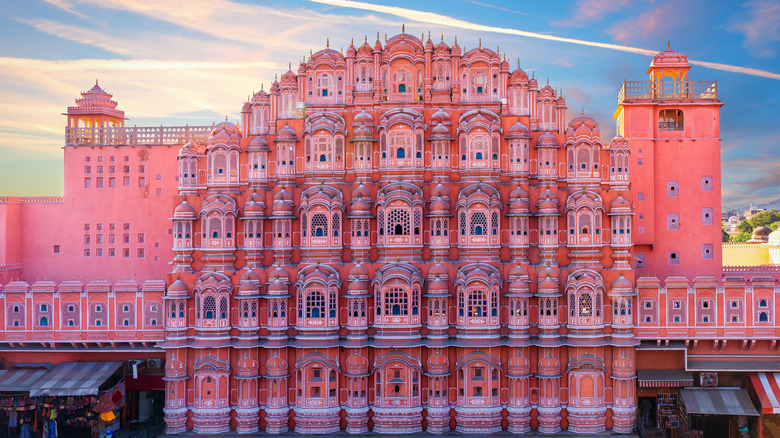 The Hawa Mahal at day