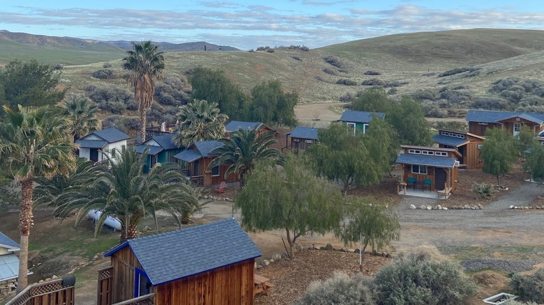 View of Mercey Hot Springs