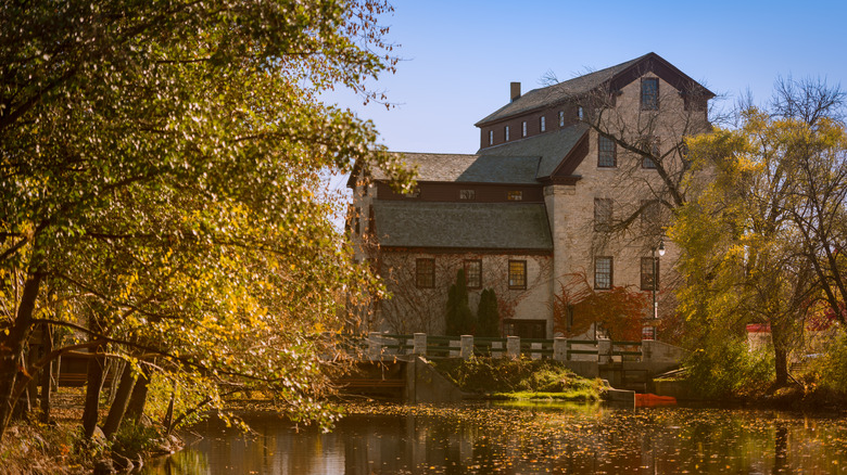 An autumnal day in Cedarburg, Wisconsin