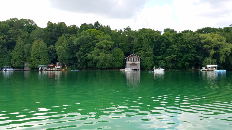 Boats on Elkhart Lake