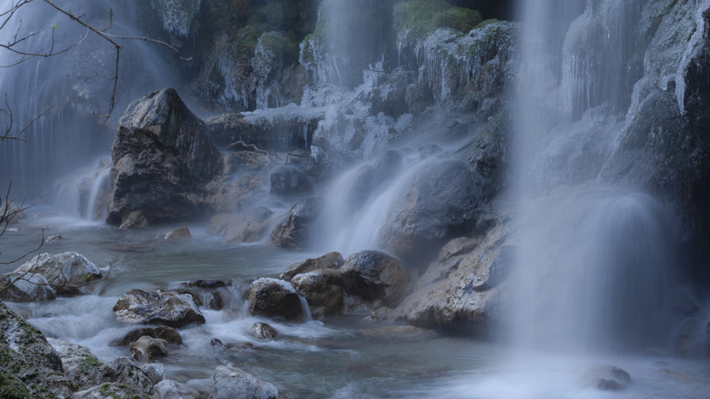 The pools at Marmore Falls