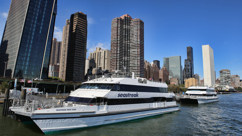 Seastreak Ferry in New York