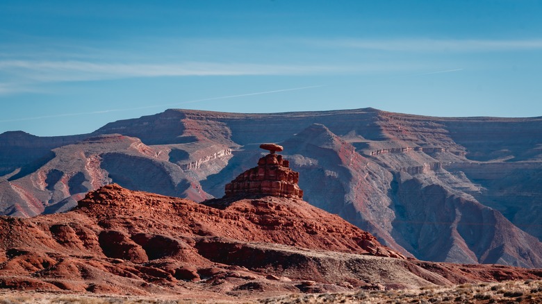 Mexican Hat rock formation