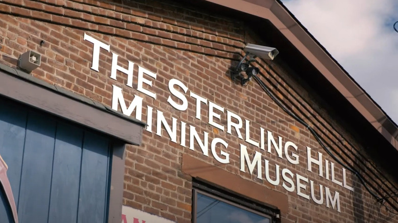 Front facade of the Sterling Hill Mining Museum