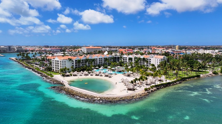 A resort on Aruba