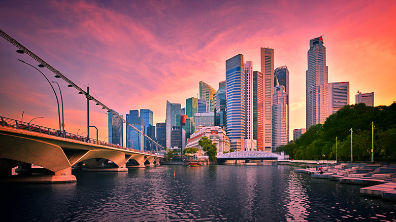 Marina Bay in Singapore