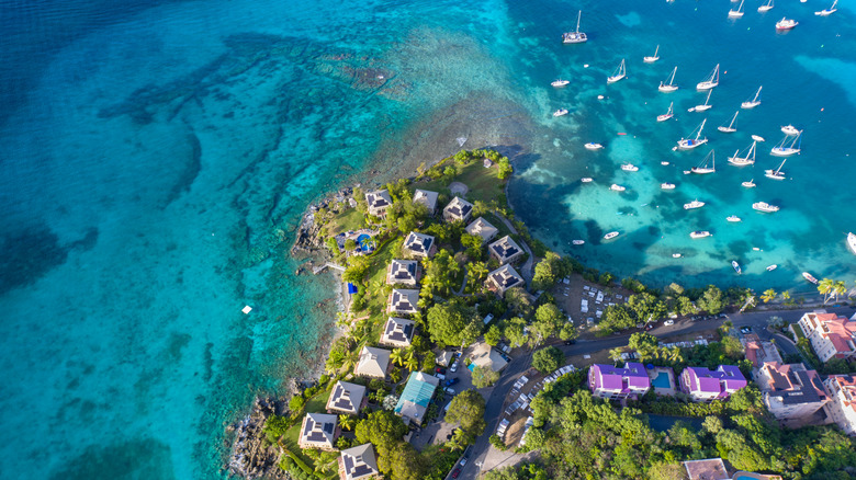 Cruz Bay in St John