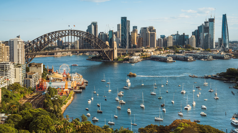 Skyline of Sydney