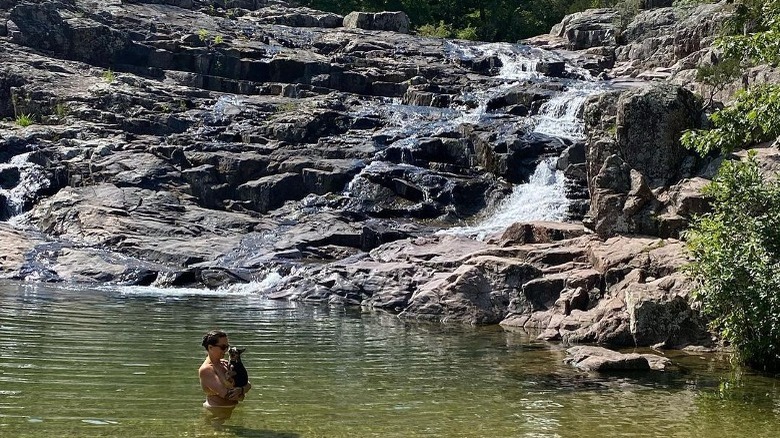 Rocky Falls in Missouri