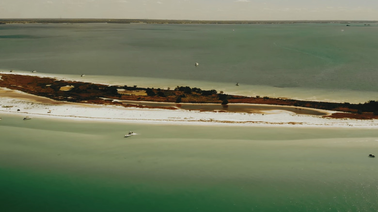 Shore of Three Rooker Island