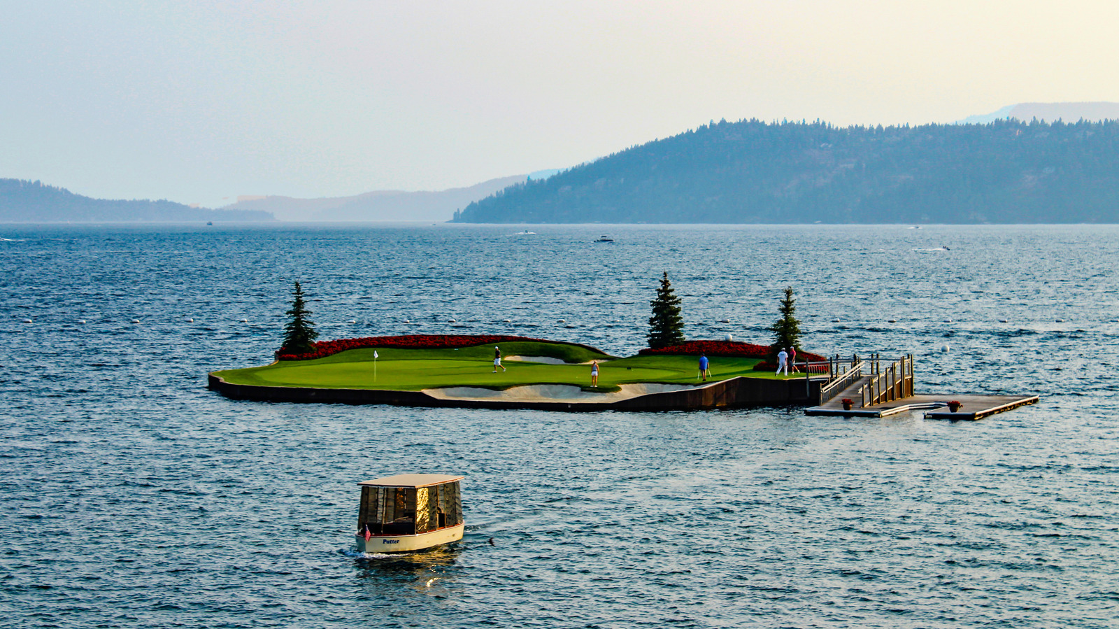 You'll Need A Boat To Reach The 14th Hole At This Unique And World 