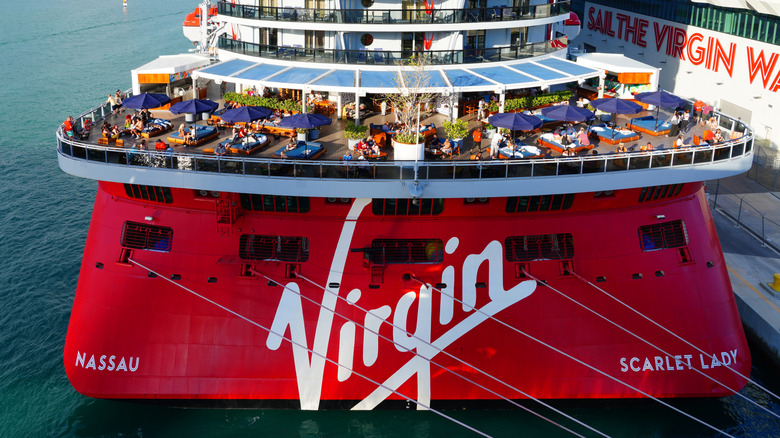 On board the Virgin Voyages cruise