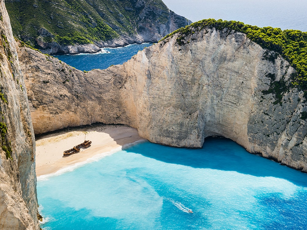 Navagio Beach, Zakynthos, Greece